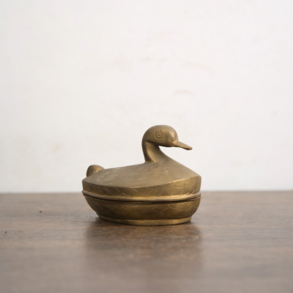 Boîte Canard en Laiton